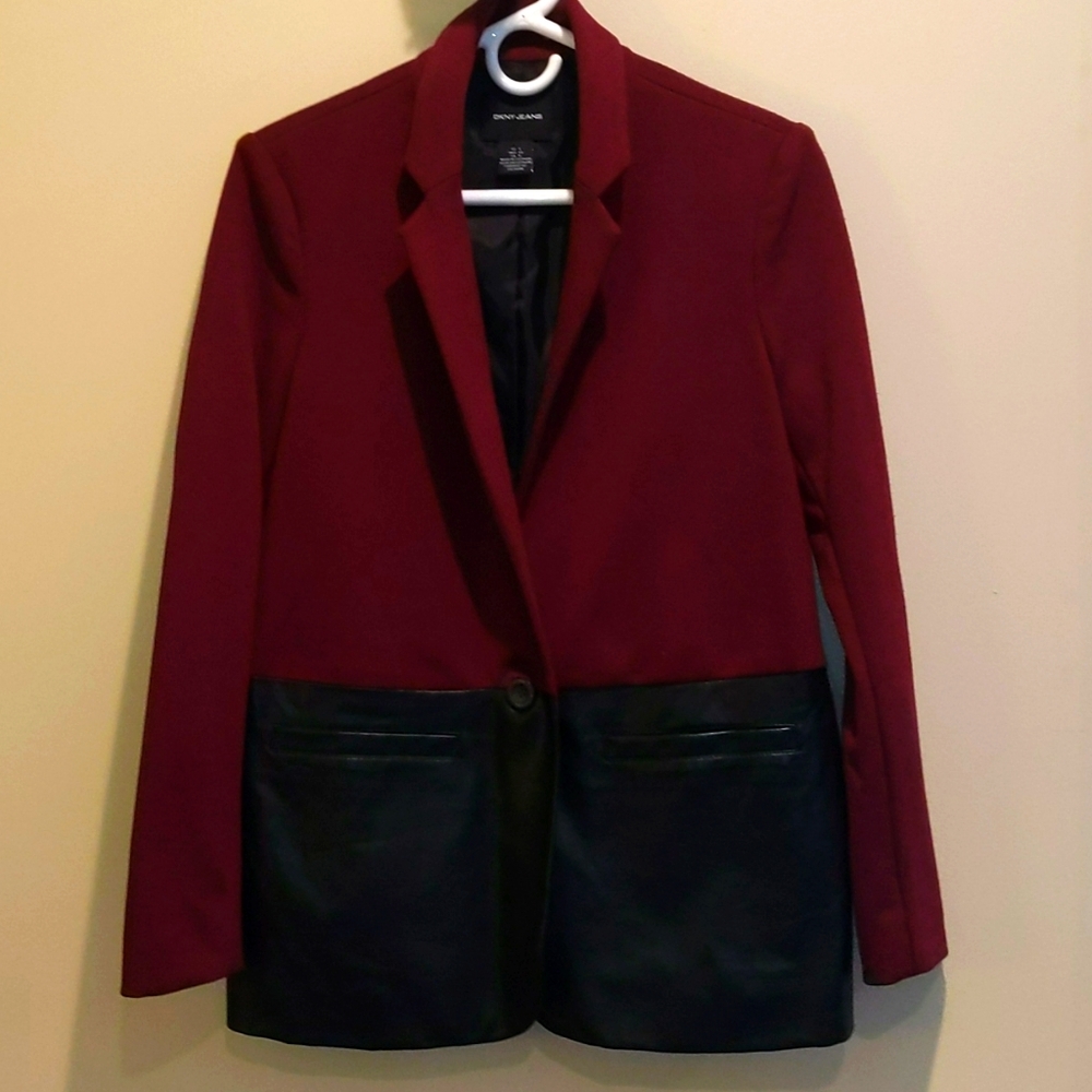 DKNY colorblock blazer